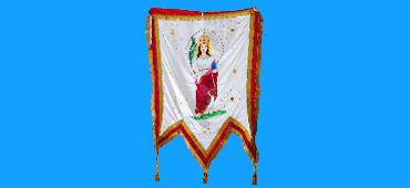 Mariam Church Flags in Nagercoil